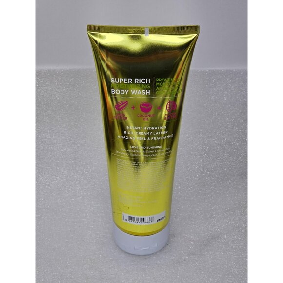 Bath & Body Works Love & Sunshine Super Rich Moisturizing Body Wash Shea Butter - Picture 2 of 2